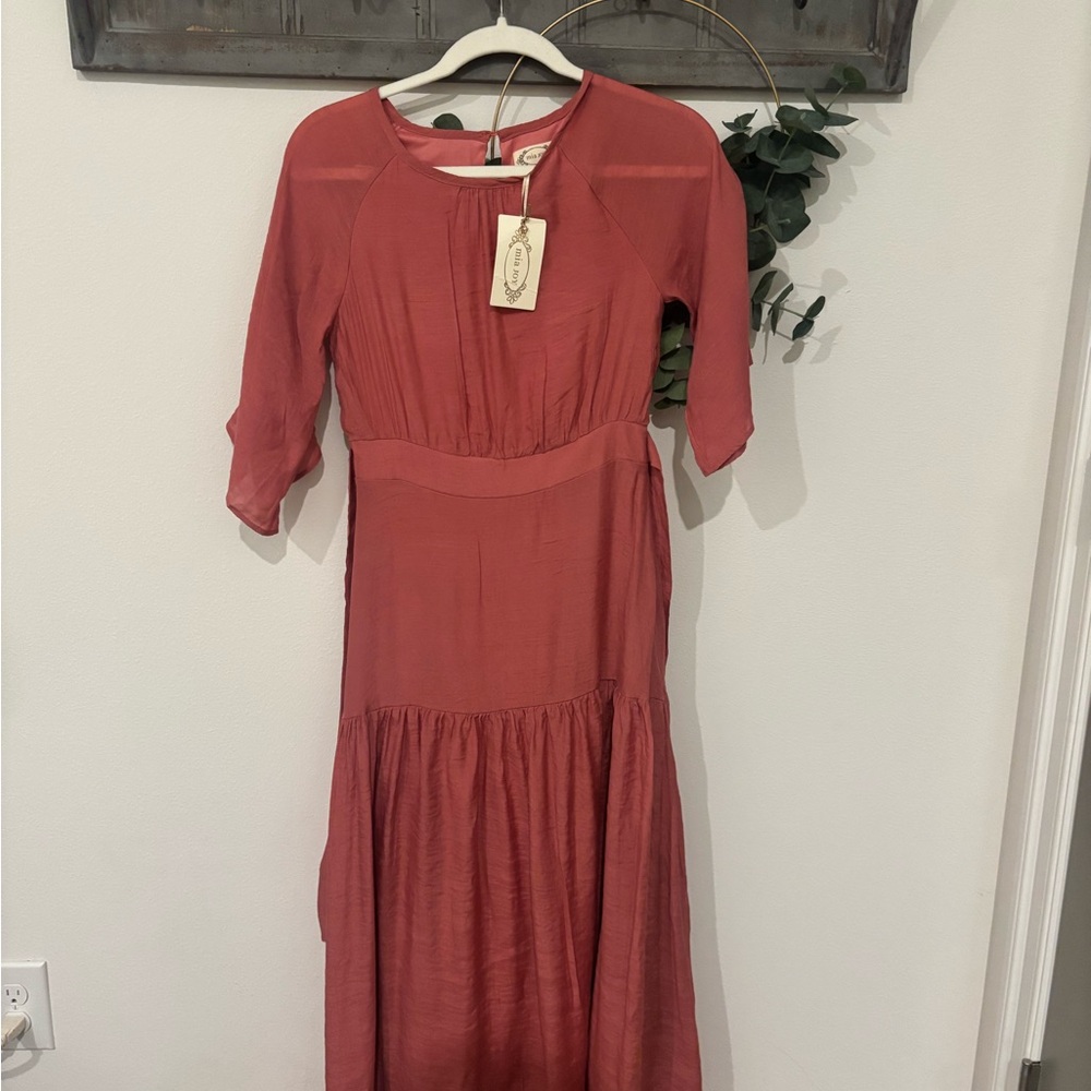 JOYFOLIE Long Girls cuffed dress.